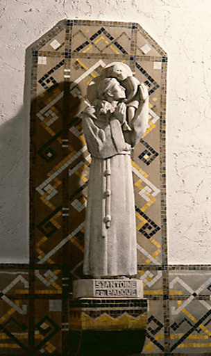 Statue Saint Antoine de Padoue