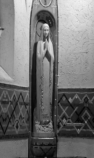 Statue Vierge du Rosaire