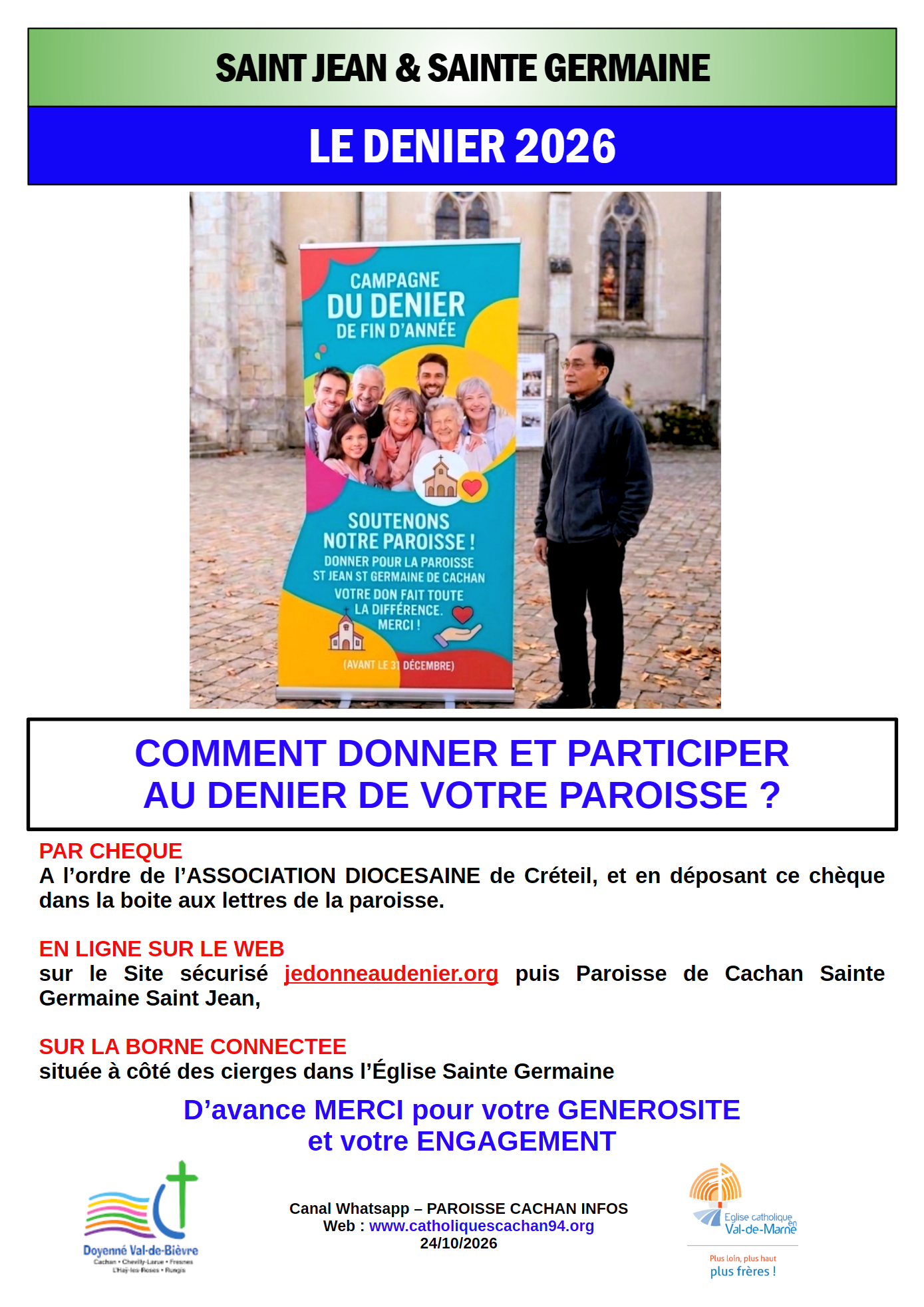 Campagne DENIER 2026